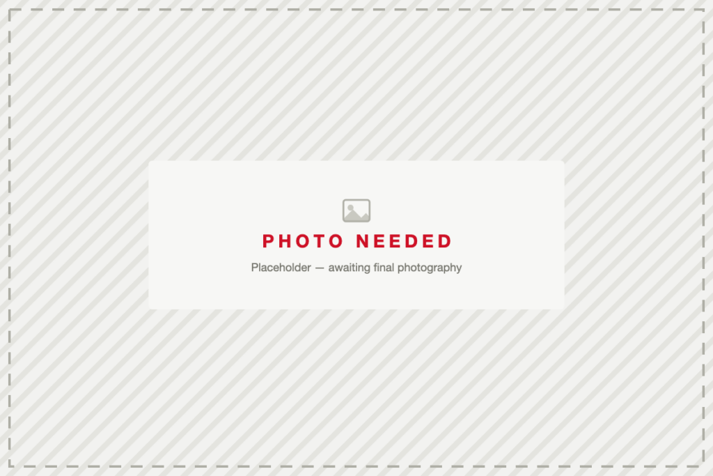 Placeholder image. Final photography pending.
